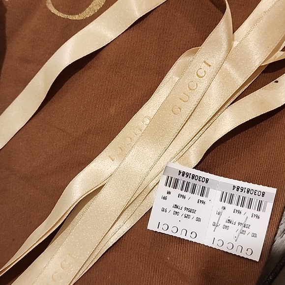 GUCCI Jockey Tote - Canvas with gold hardware - Pre-owned - Picture 14 of 17